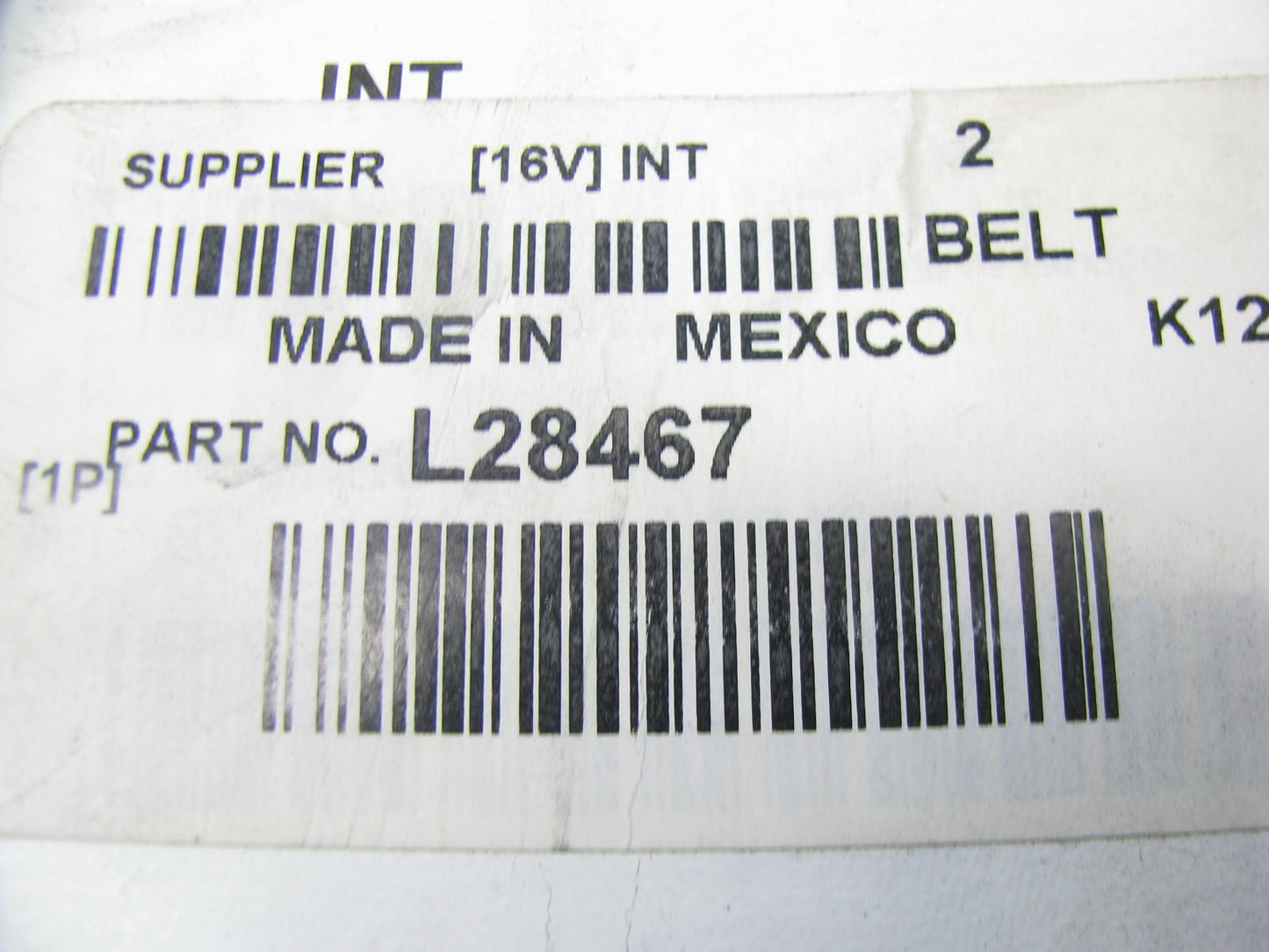 Fleetrite L28467 Accessory Drive Belt - 0.875'' X 46.875'' - 38 Degree