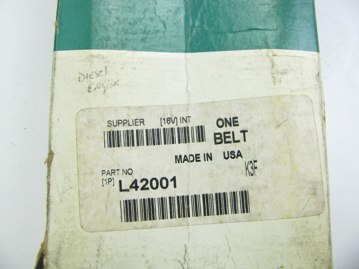 Fleetrite L42001 Banded Accessory Drive Belt - 1.125'' X 51.00'' - 2 Strand