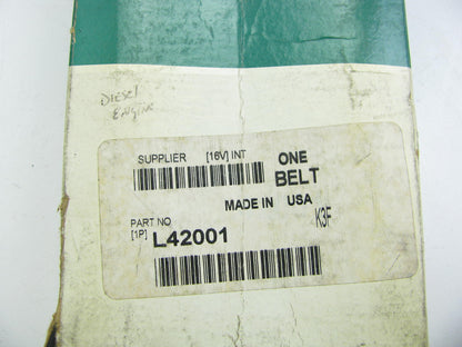 Fleetrite L42001 Banded Accessory Drive Belt - 1.125'' X 51.00'' - 2 Strand