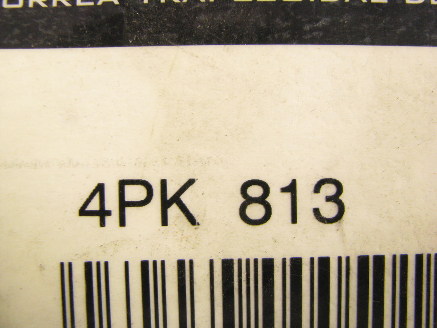 Flennor 4PK813 Serpentine Belt - 0.56'' X 32.50'' - 4 Ribs