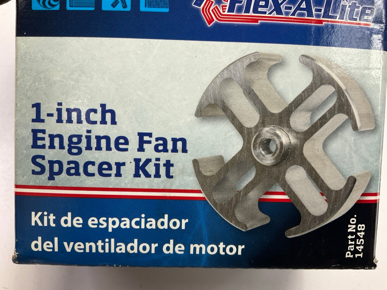 Flex-A-Lite 106880 1'' Fan Spacer Kit, 5/16'' NF Bolts, Ford, GM & AMC