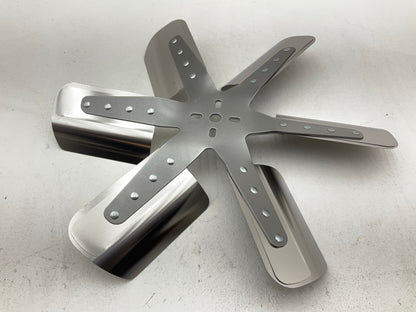 Flex-A-Lite 101259 (2018) 18-1/4'' 6-Blade Silver Stainless Steel Flex Fan