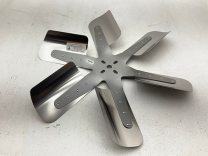 Flex-A-Lite 101259 (2018) 18-1/4'' 6-Blade Silver Stainless Steel Flex Fan