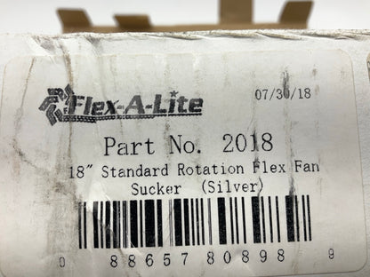 Flex-A-Lite 101259 (2018) 18-1/4'' 6-Blade Silver Stainless Steel Flex Fan