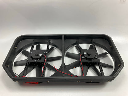 Flex-a-lite 280 Direct Fit Dual Electric Radiator Fan W/ Shroud, Variable Speed