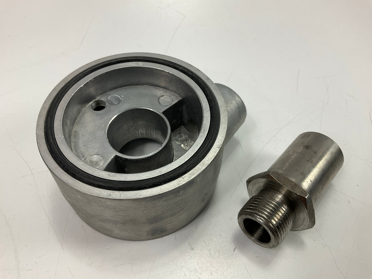 Flex-A-Lite 3965 Remote Oil Filter Adapter Kit Cast Sandwich Adapter 20mm Thread