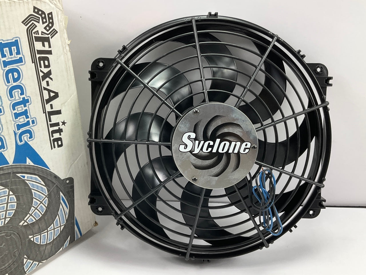 Flex-a-lite 398 (30218) Syclone S-Blade Electric Fan 16'', 2500 CFM Of Air Flow