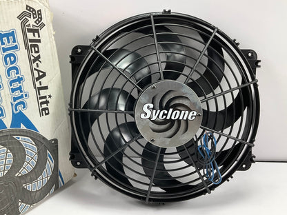 Flex-a-lite 398 (30218) Syclone S-Blade Electric Fan 16'', 2500 CFM Of Air Flow