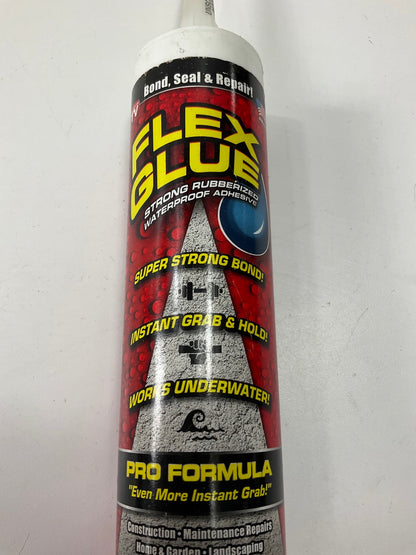 White Flex Glue, 10 Oz Cartridge, Super Strong, Rubberized Waterproof Adhesive