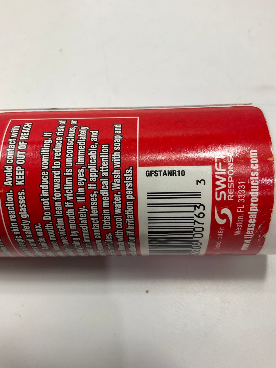 White Flex Glue, 10 Oz Cartridge, Super Strong, Rubberized Waterproof Adhesive
