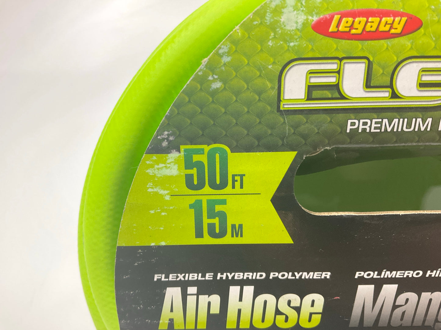Legacy Flexzilla 3/8'' X 50' Air Hose W/ 1/4'' Fittings