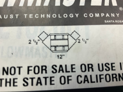 Flowmaster 2821325 Catalytic Converter 2-1/2'' Inlet 2-1/2'' Outlet