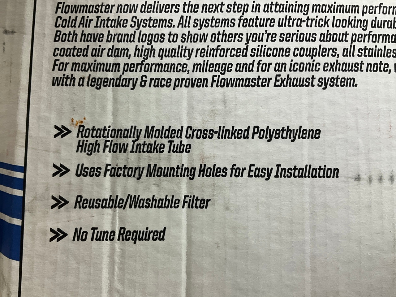 Flowmaster Delta Force Performance Cold Air Intake - 2015-2017 Ford 5.0L Mustang