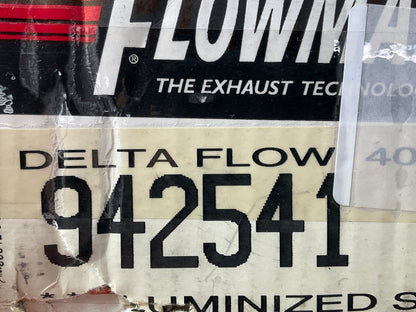 Flowmaster 942541 40 Series Delta Flow Muffler, 2.5'' In / Out, 19'' Overall Long