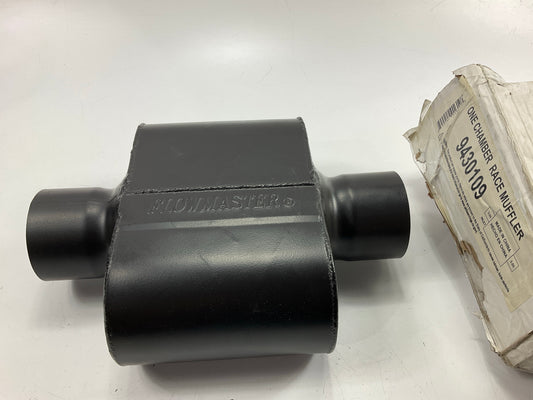 Flowmaster 9430109 10 Series Force Race Muffler 3'' Center Inlet 3'' Center Outlet