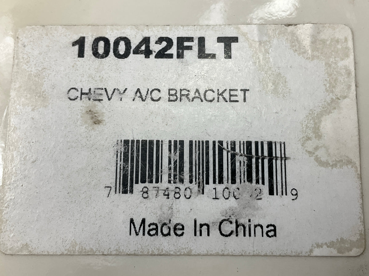 FlowTech 10042FLT A/C Compressor Bracket - SBC Chevy 262-400 W/ Headers