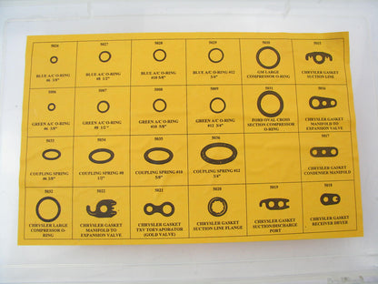 Fmsi 0292 Mobile Mechanic A/C Gasket & O-Ring Assortment Kit - 138 PCS