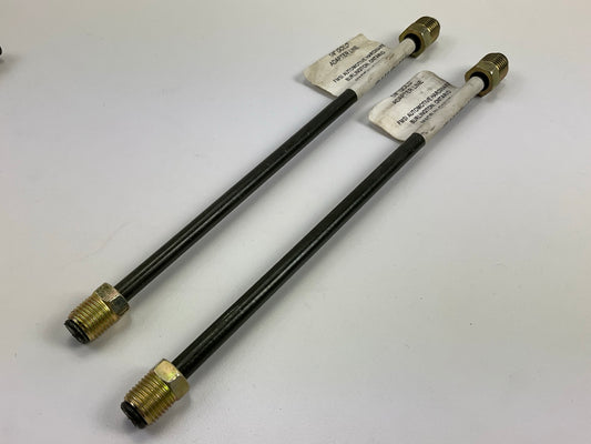 (5) FMSI 3026416 1/4'' Gold Adapter Tube Lines 7/16-24 To 1/2-20 Thread, Set Of 5