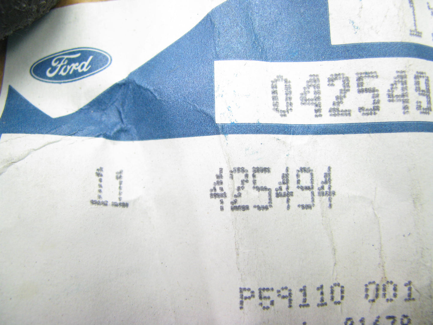 NOS - OEM 11425494 Engine Push Rod - 1982-1989 Ford 2.0L 2.3L 2.8L Cologne V6
