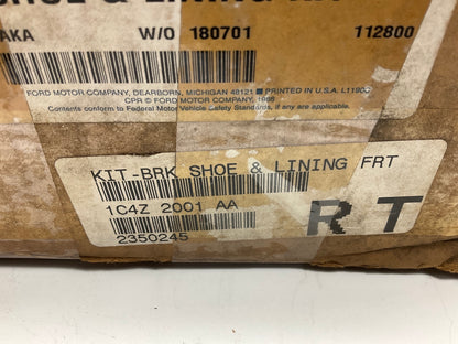 NEW - OEM Ford 1C4Z-2001-AA Front Disc Brake Pads