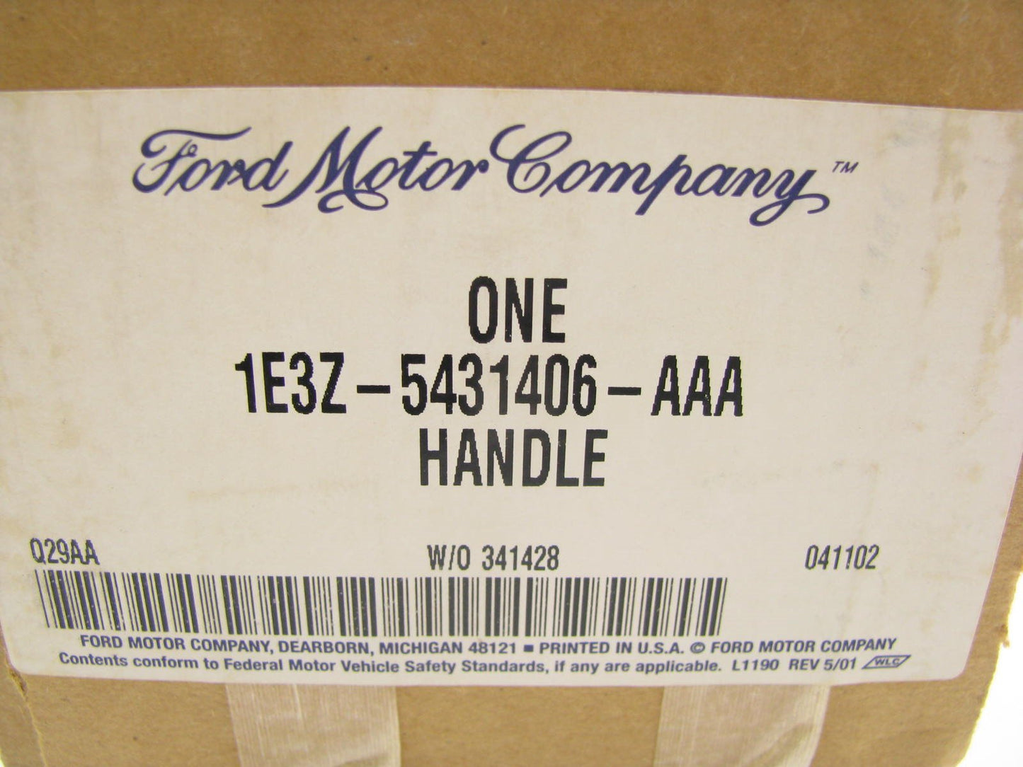 NEW -  OEM Ford 1E3Z-5431406-AAA Roof Grab Assist Handle 2002-03 Think Neighbor
