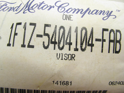 NEW GENUINE OEM Ford 1F1Z-5404104-FAB Right Passengers Side Sun Visor