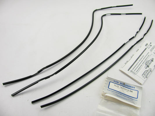 OEM Ford Matte Black 4pc Door Edge Guard Kit 1L2Z7820910DA For 02-03 Explorer 4d