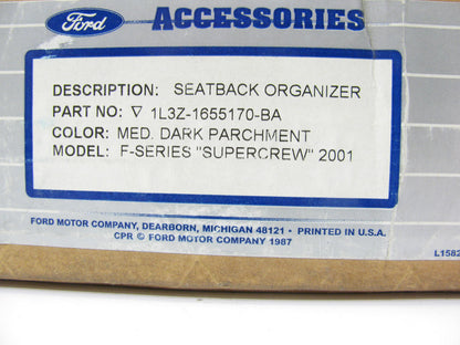 NEW GENUINE OEM 1L3Z-1655170-BA Rear Seat Back Organizer For 01-04 Ford F-250