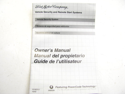 NEW OEM Ford Code-alarm Remote Start  DNA Module 2W7Z-19A498-CA