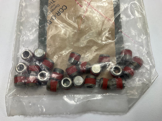 (24) NEW - OEM Ford 3008464-CF Pipe Plug For FD1460 Cummins Diesel
