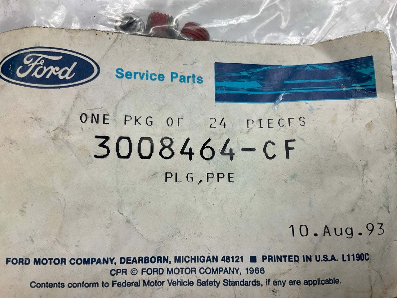(24) NEW - OEM Ford 3008464-CF Pipe Plug For FD1460 Cummins Diesel