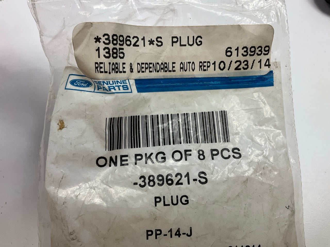 (9) NEW - OEM Ford 389621-S Button Plug, 1.00'' Diameter