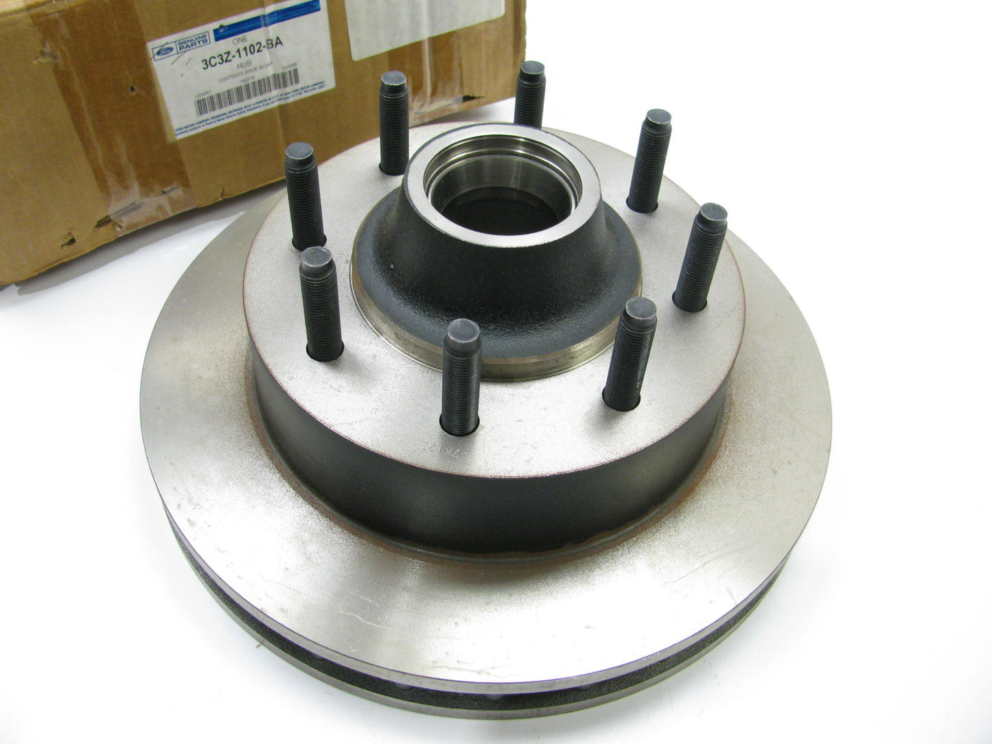 NEW - OEM Ford 3C3Z-1102-BA Front Disc Brake Rotor & Hub Assembly