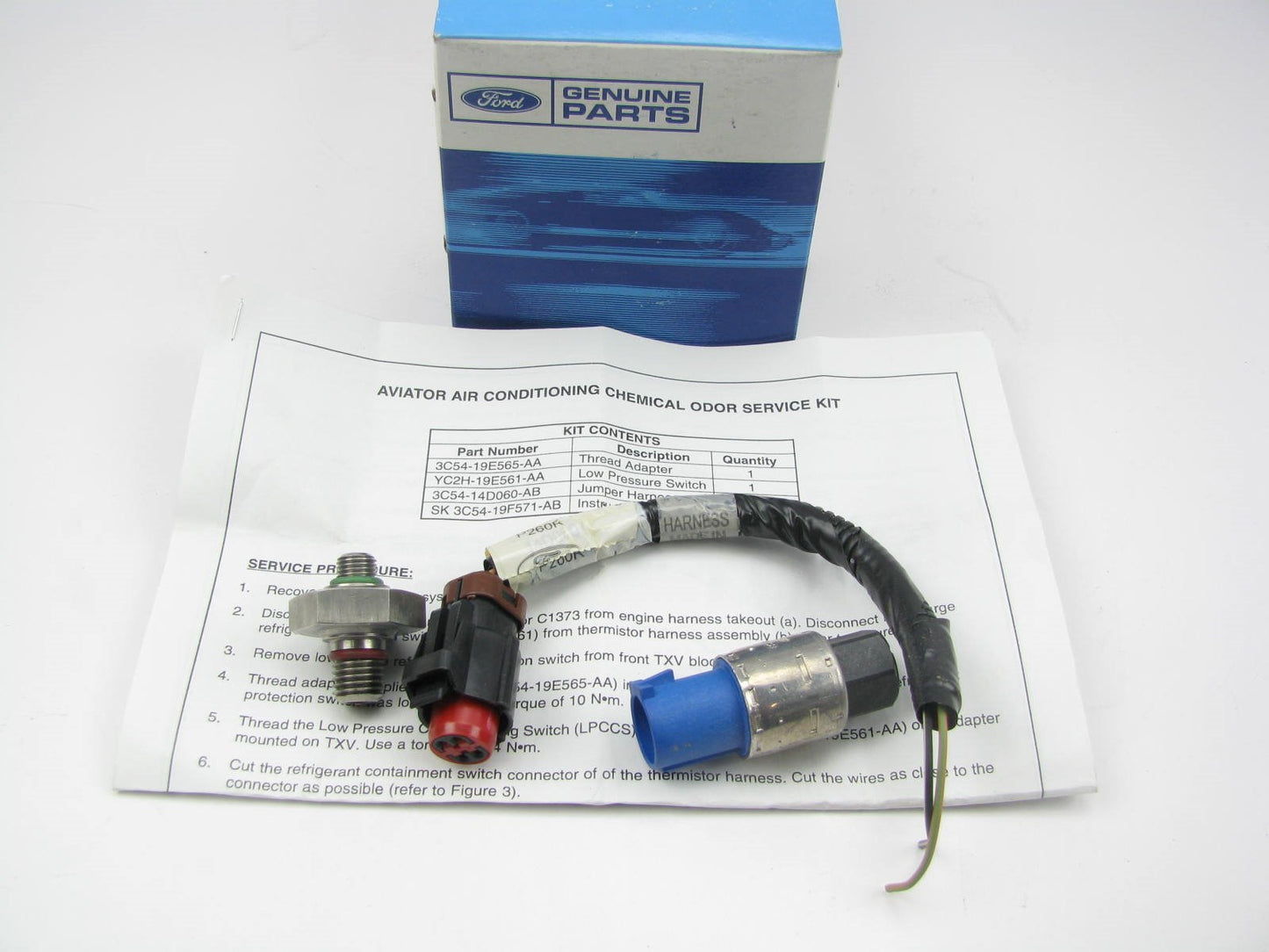 NEW GENUINE OEM Ford 3C5Z-19700-A A/C Clutch Cycle Switch