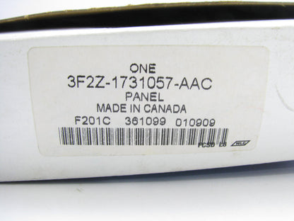 NEW - OEM Ford 3F2Z-1731057-AAC Left Quarter Panel Trim Cap