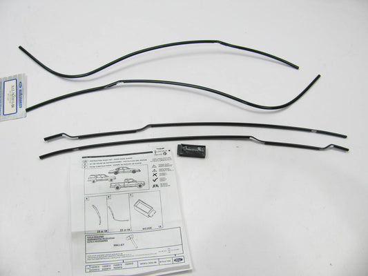 OEM Ford 4pc Matte Black Door Edge Guard Set 3L1Z7820910BA For 03-04 Expedition