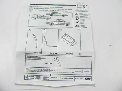 NEW - OEM Ford 3L1Z-7820910-BA Door Edge Guard Set For 2003-2004 Expedition