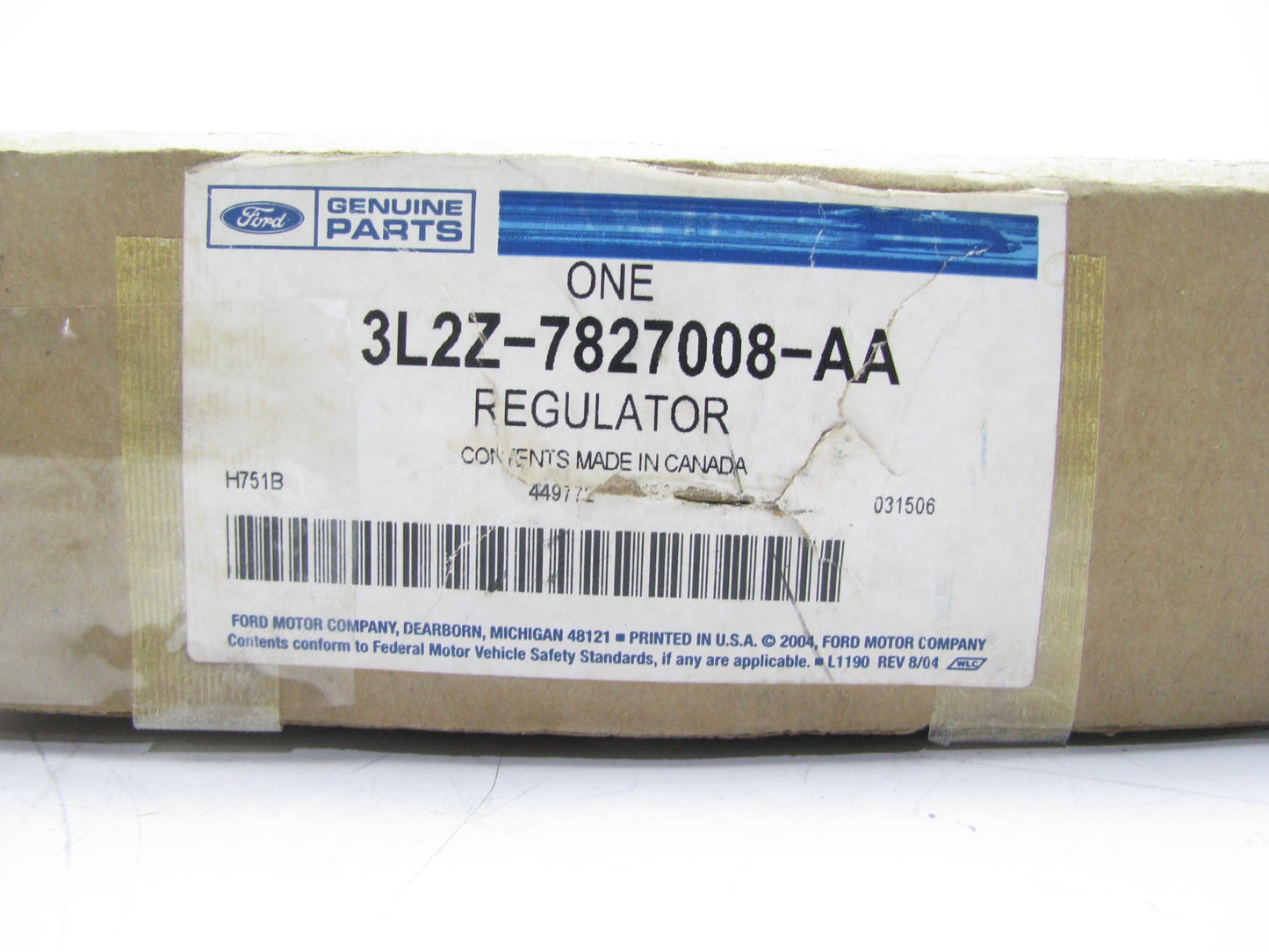 NEW GENUINE OEM Ford 3L2Z-7827008-AA REAR RIGHT Window Regulator