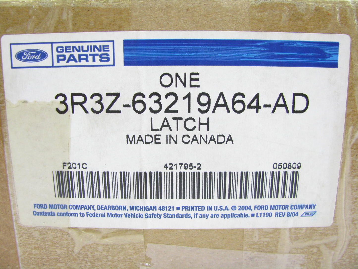 NEW OEM Ford 3R3Z-63219A64-AD FRONT RIGHT  Interior Door Handle 2004 Mustang TAN