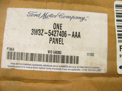 NEW Ford 3W3Z-5427406-AAA REAR RIGHT Interior Door Panel 03-04 Grand Marquis