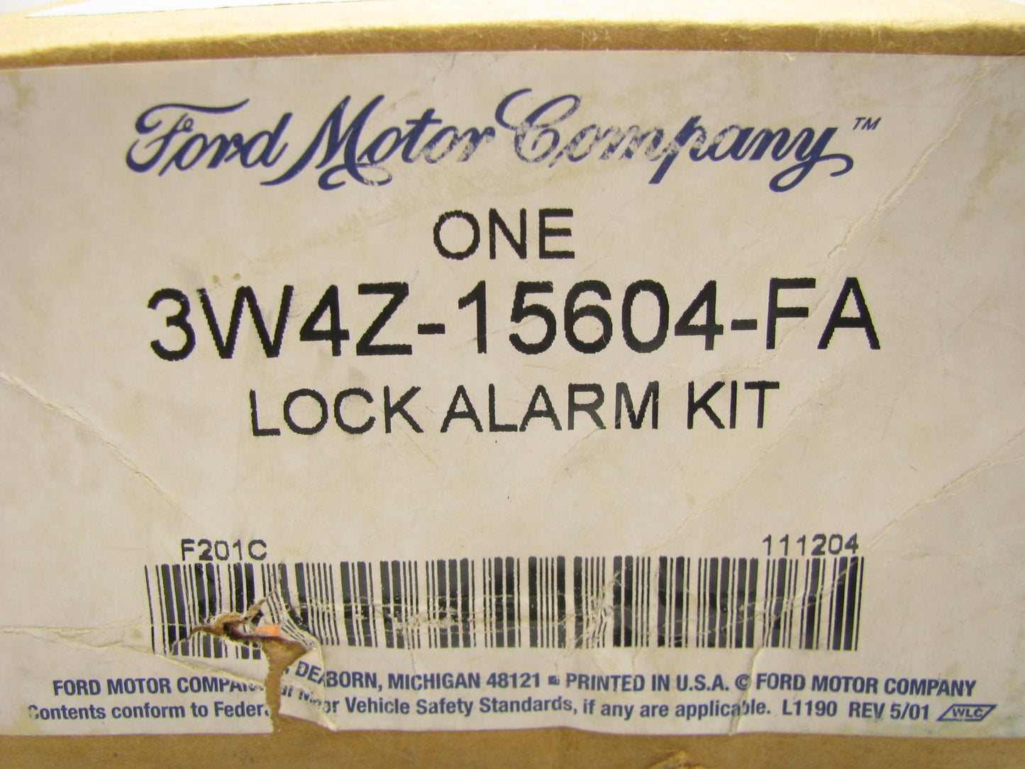 Ford 3W4Z-15604-FA Remote Keyless Entry Control Module W/ 2 Key Fobs 00-06 LS