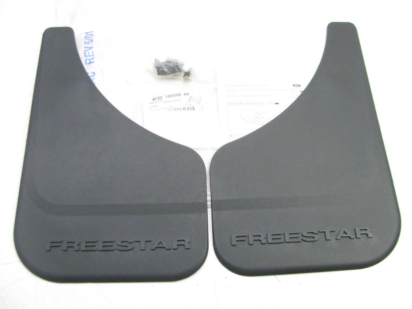 NEW GENUINE OEM Ford Front Or Rear Flat Splash Mud Guards For 2004-2007 Freestar
