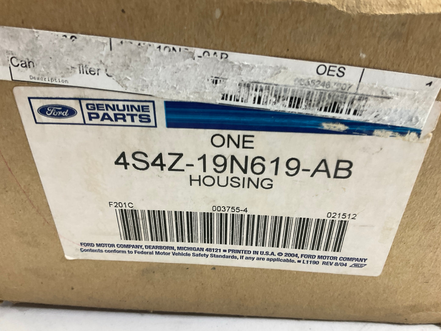 NEW - OEM Ford 4S4Z-19N619-AB Cabin Air Filter For 2005-2011 Focus