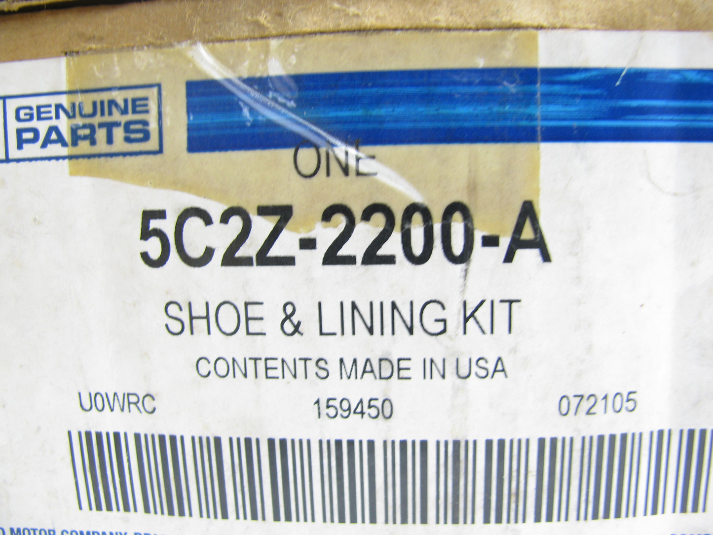 NEW - OEM Ford 5C2Z-2200-A Rear Brake Pad Set 2004-2006 E-150