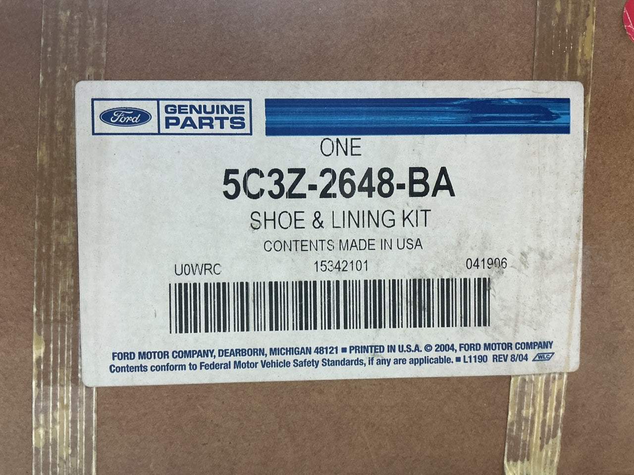 NEW - OEM Ford 5C3Z-2648-BA Rear Parking Brake Shoes