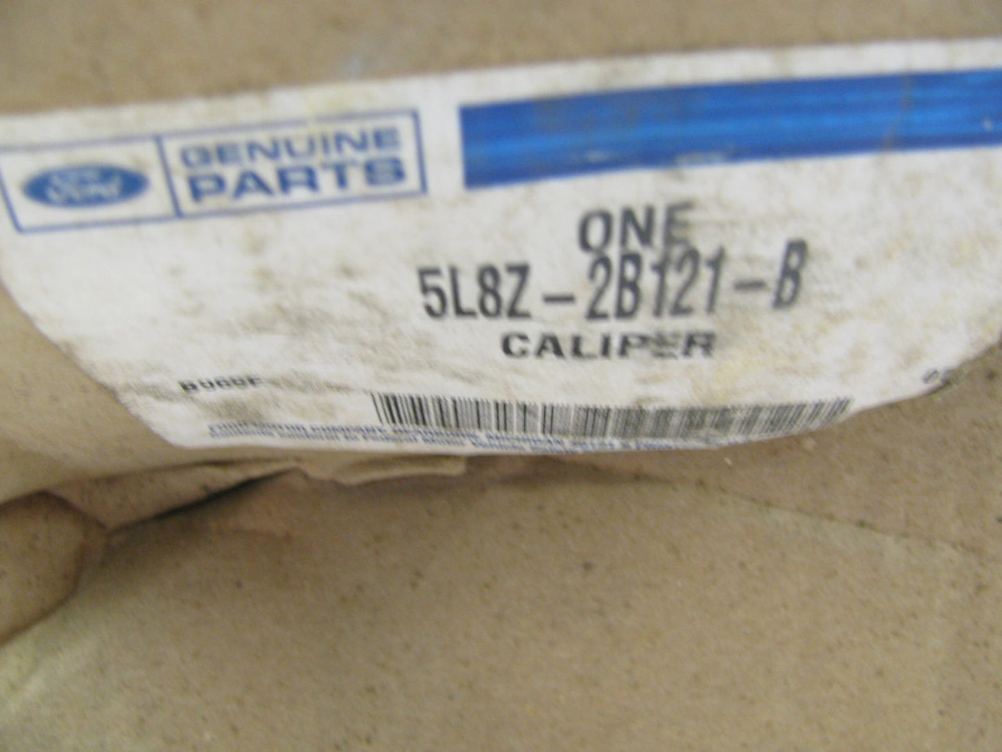 NEW - OEM Ford 5L8Z-2B121-B Front Left Disc Brake Caliper 01-04 Escape & Tribute