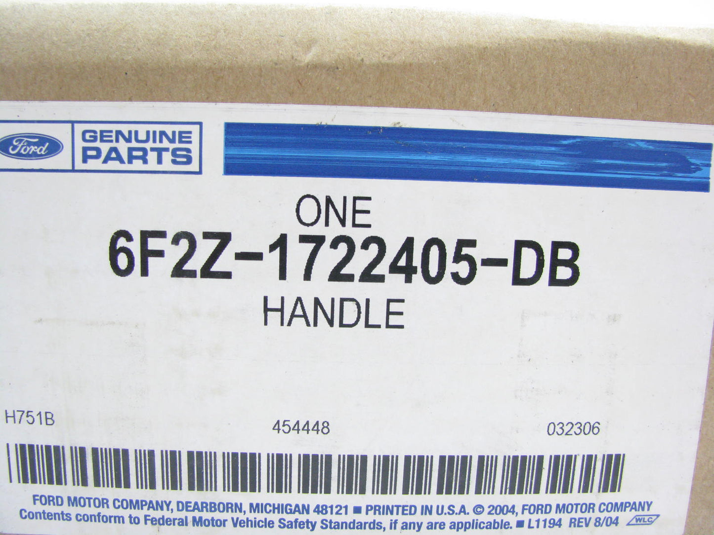 NEW OEM Ford FRONT LEFT Outside Door Handle - 2007 Ford Freestar Light Tundra