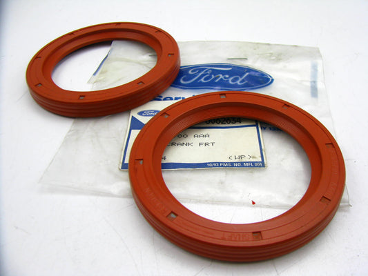 (2) NEW - OEM Ford 783F-6700-AAA Front Crankshaft Seal For 363 380 Diesel