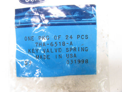 (24) NEW - OEM Ford 7HA-6518-A Valve Keepers 1960-1964 223, 260, 289, 292