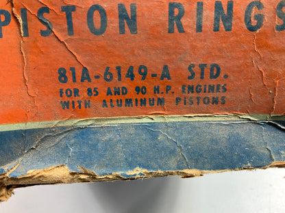 NOS - OEM Ford 81A-6149-A Engine Piston Rings STD 1932-1942 Flathead V8 90HP